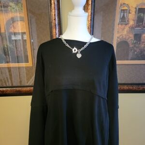 Elegant Black Women's Top